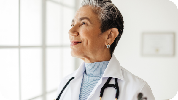 Daughter embracing her mother